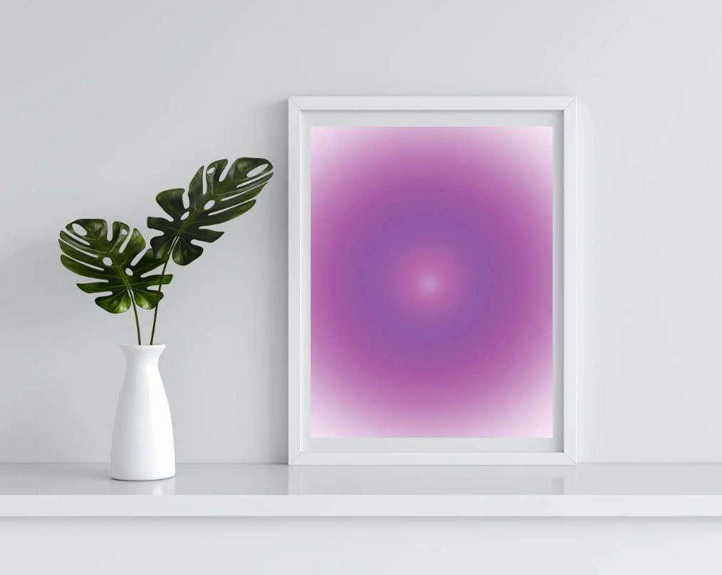 Aura Wall Art Downloadable Aura Wall Art Spiritual Art Etsy