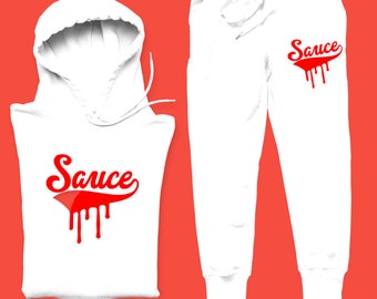 Sauce hoodie and jogger set