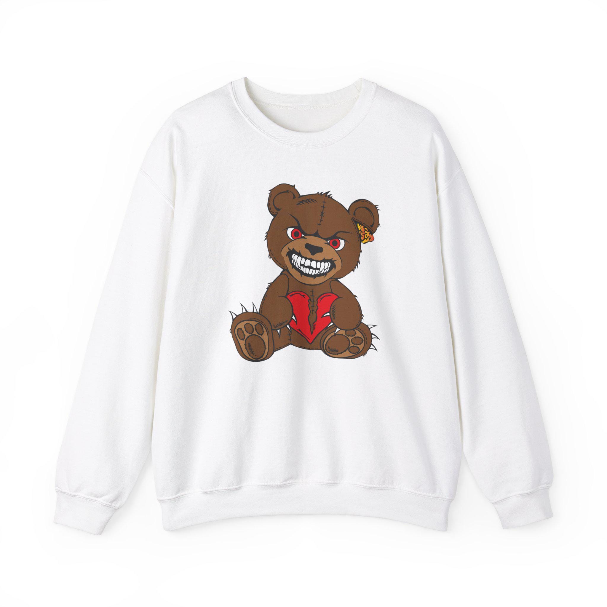 Broken Hearted Bear Shirt - Premium Raglan Long Sleeve for Emotional Comfort main image 0