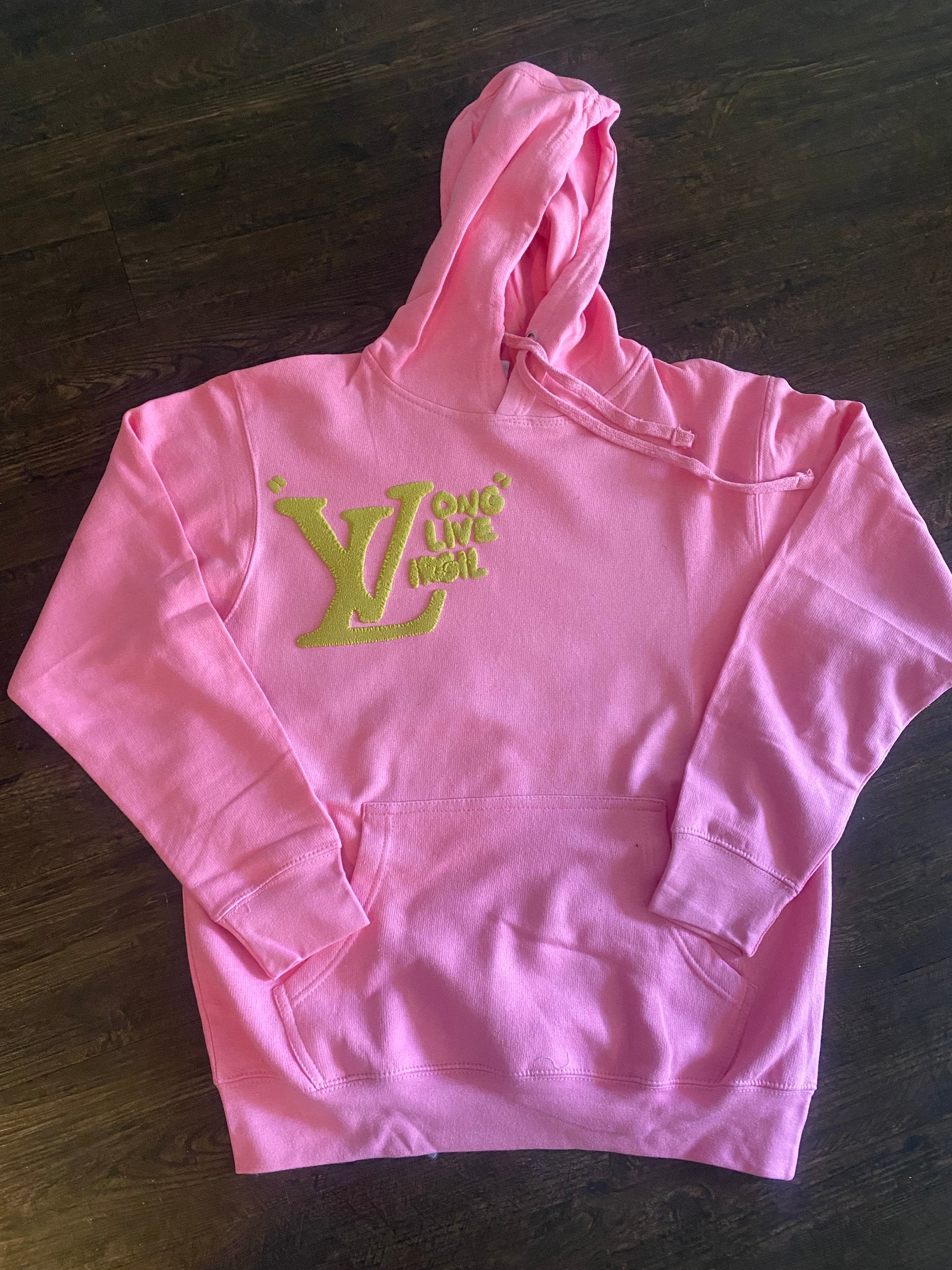 Long Live Virgil, Tops, Long Live Virgil Limited Pink Hoodie Size Large  Brand New Never Worn