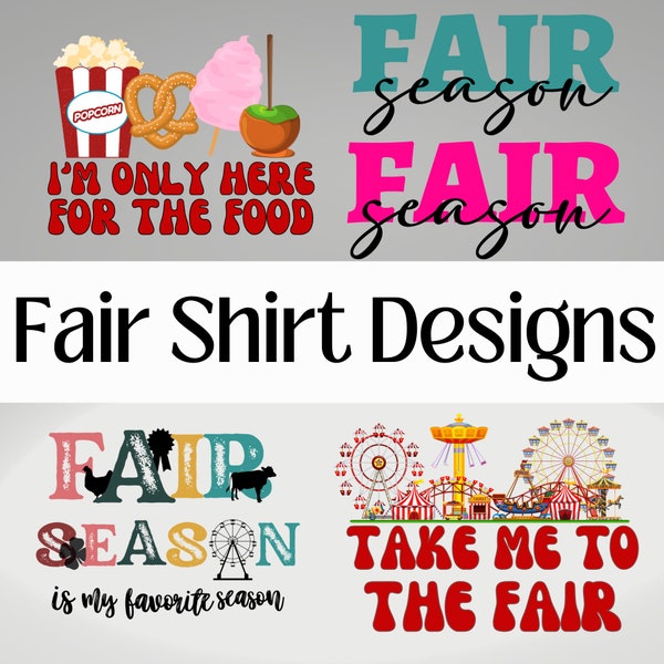 Fair Designs | Fair Sublimation Designs | Fair PNG | Fair Food