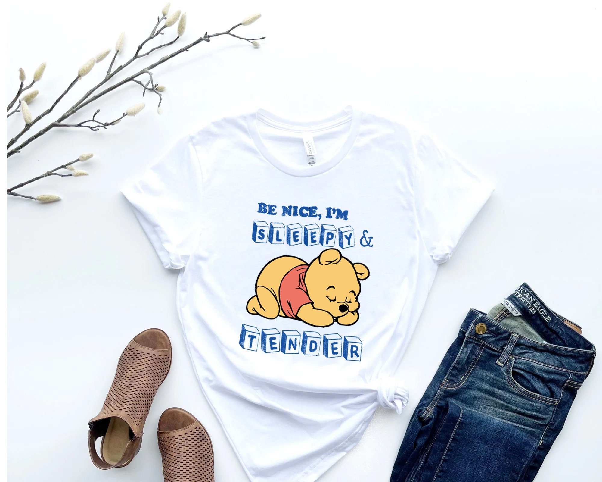 Be Nice I'm Sleepy & Tender Shirt Funny Pooh Unisex T - Etsy Be Nice I'm Sleepy & Tender Shirt Funny Pooh Unisex T - Etsy