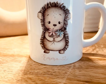 Kinder Kunststofftasse Igel