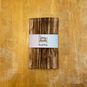 Wood Grain Burp Rag