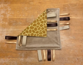 Giraffe Tag Blanket