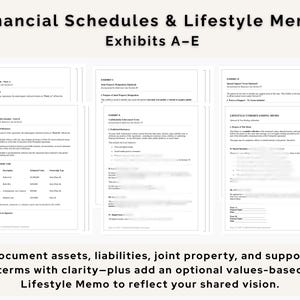Prenuptial Agreement Template | Editable Marriage & Premarital Contract for Couples (PDF)