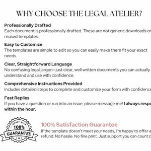 Child Custody Agreement: Court Ready Co Parenting Plan with Exhibits A–G, FL-341 Compatible