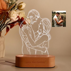 3d Photo Lamp Etsy
