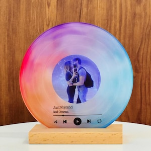 Personalized Gift Vinyl Record, Girlfriend Custom Record, Sentimental Gifts, Music Lovers Fathers Wedding Gift, Birthday Gift for Boyfriend