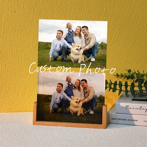 Personalised Photo Frame, Family Photo Frame, Photo Gift, Personalised Engagement Frame, Custom Birthday Gift, Mother&#39;s Day Gift