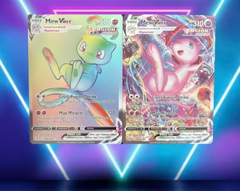 ポケモンカード　ミュウvmax 英語版　269/264 Mew VMax Alternate Art Fusion Strike Pokemon Card 269/264 NM