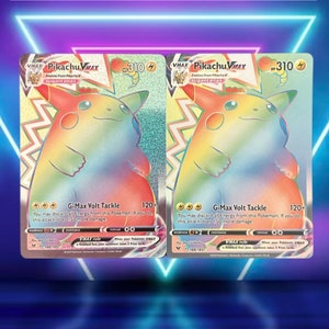 Rainbow pikachu vmax - Etsy 日本 Rainbow pikachu vmax - Etsy 日本