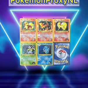 Gym Challenge Set 1/12 / Arcanine 1, Charizard 2, Ninetales 3, Venusaur 4, Gyarados 5 / Prima edizione / 1999 / Carta(e) Pokémon PROXY