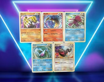 Groudon SL4, Ho-Oh SL5, Kyogre SL6, Lugia SL7, Rayquaza SL10 / Call of Legends / 2011 / PROXY TCG card(s)