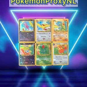 Southern Island Set 1/3 / Mew 1, Pidgeot 2, Onix 3, Togepi 4, Ivysaur 5, Raticate 6/2001 / PROXY Pokémon-kaart(en)