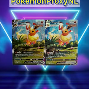 Flareon VMAX / Sword & Shield Promos / SWSH180 / 2021 / PROXY TCG card(s)