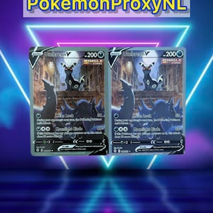 Umbreon V / Evolving Skies / 189/203 / 2021 / Carta/e Pokémon PROXY