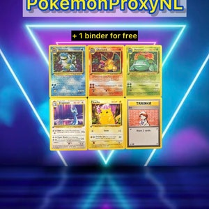Conjunto básico completo (1º) / Conjunto básico / 1/102 - 102/102 / 1999 / Carta(s) Pokémon PROXY
