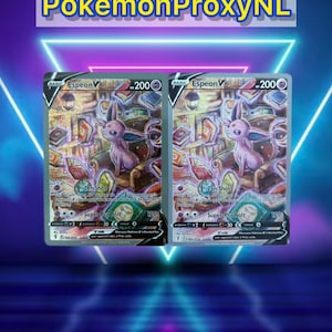 Espeon V / Evolving Skies / 180/203 / 2021 / PROXY Pokémon-kaart(en)