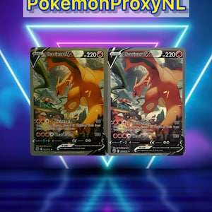 Charizard V / Brilliant Stars / 154/172 / 2022 / PROXY Pokémon-kaart(en)