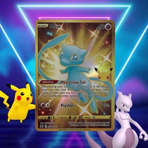 Mew / Celebrazioni / 025/025 / 2021 / Carta Pokémon PROXY