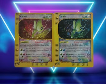 Celebi (crystal) / Skyridge / 145/144 / 2003 / PROXY TCG