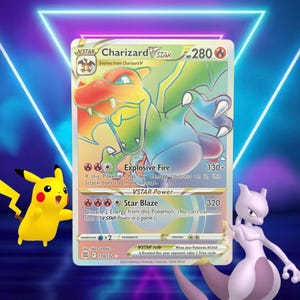 Dragonite VSTAR (rainbow) / Pokémon GO / 081/078 / 2022