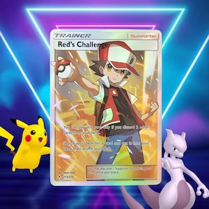 ENTRAÎNEUR Défi des Rouges / Des liens ininterrompus / 213/214 / 2019 / PROXY Carte Pokémon
