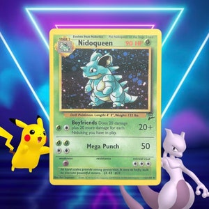 Nidoqueen / Base Set 2 / 12/130 / 2000 / PROXY TCG card(s)