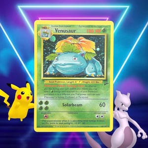 Venusaur / Base Set 2 / 18/130 / 2000 / PROXY TCG card(s)