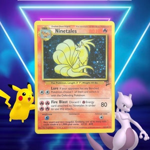 Ninetales / Base Set 2 / 13/130 / 2000 / PROXY TCG card(s)