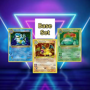 Juego base (primera edición + sin sombra) (BS) 1/2 / 1/102 - 68/102 / 1999 / Carta(s) PROXY TCG