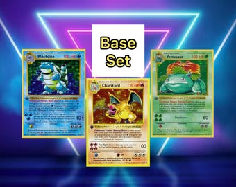Juego base (primera edición + sin sombra) (BS) 1/2 / 1/102 - 68/102 / 1999 / Carta(s) PROXY TCG