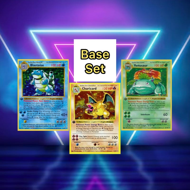 Charizard Ride Base Charizard Base Set (shadowless) Psa 10 - Etsy