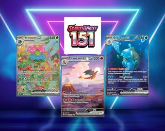 Conjunto Po 151 (MEW) / 001/165 - 207/165 / 2023 / Carta(s) TCG PROXY