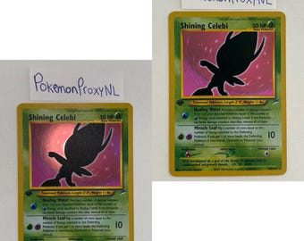 2002 Pokemon Neo Destiny Shining Celebi 106/105 1st Edition