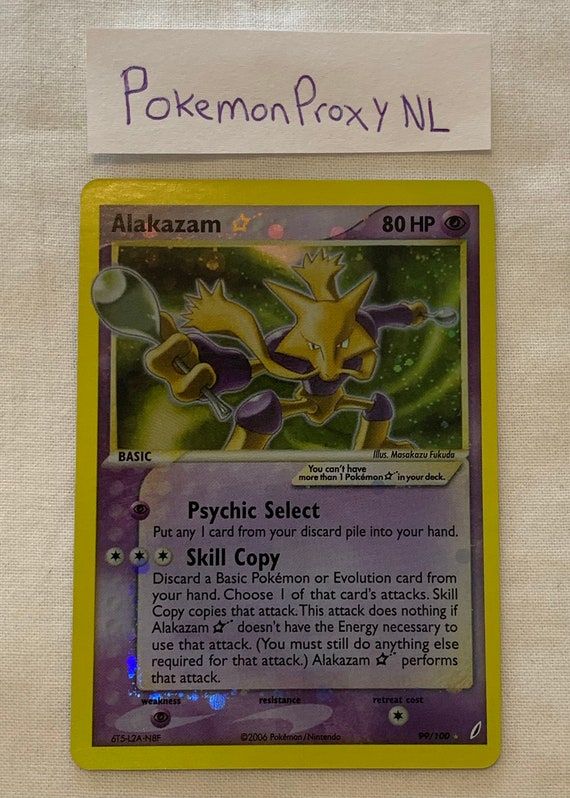 Alakazam étoile d'or / Gardiens de cristal / 99/100 / 2006 / Carte