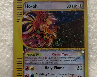 Ho-oh (crystal) / Skyridge / 149/144 / 2003 / PROXY TCG Card(s) - Etsy