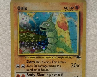 Onix / Southern Island Set / 3/18 / 2001 / PROXY Pokémon card