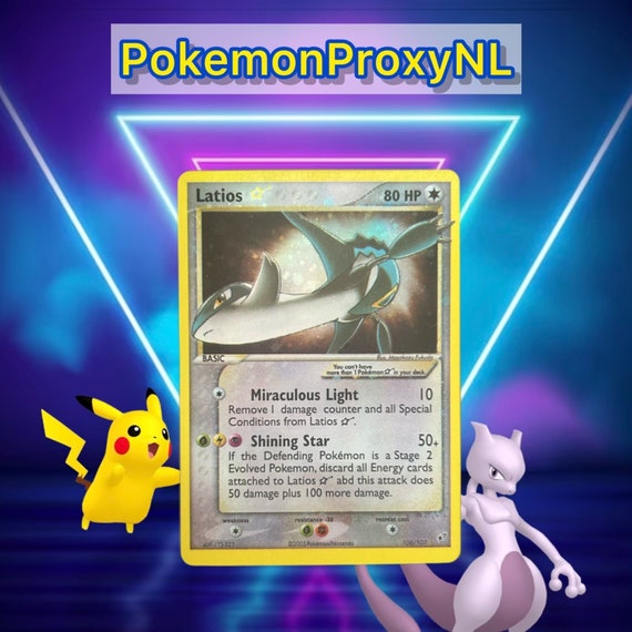 ポケモンカードゲーム Latios EX gold star DEOXYS psa3 vg Latios [Gold Star] #106 Prices | Pokemon Deoxys | Pokemon Cards