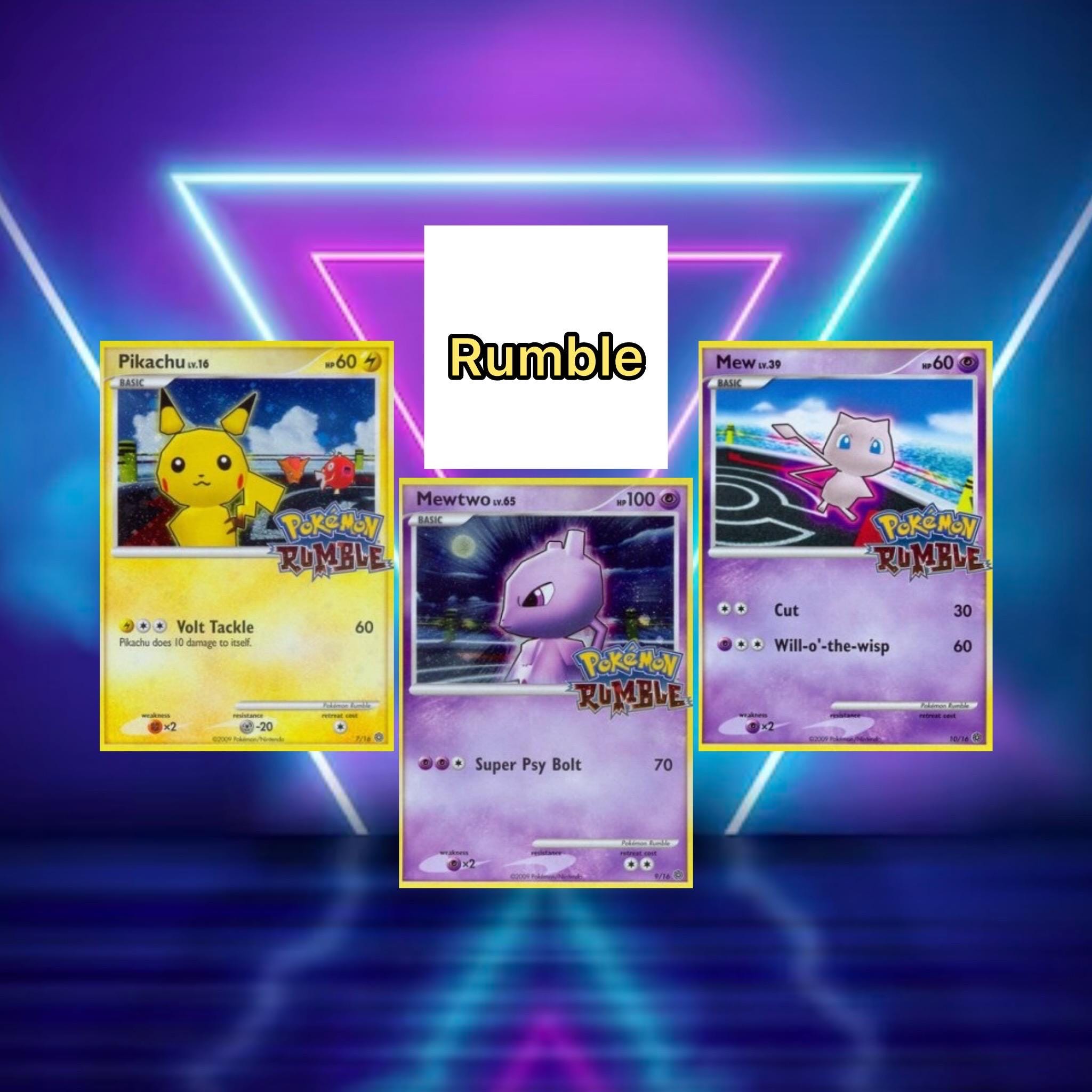 mewtwo pokemon rumble card Mewtwo #9 Prices | Pokemon Rumble