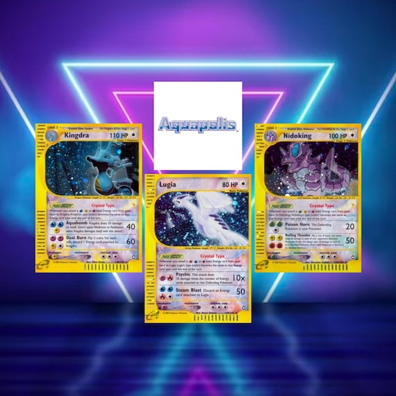 Aquapolis Set (AQ) / H1/147 - 150/147 / 2003 / PROXY TCG Card(s) - Etsy Aquapolis Set (AQ) / H1/147 - 150/147 / 2003 / PROXY TCG Card(s) - Etsy