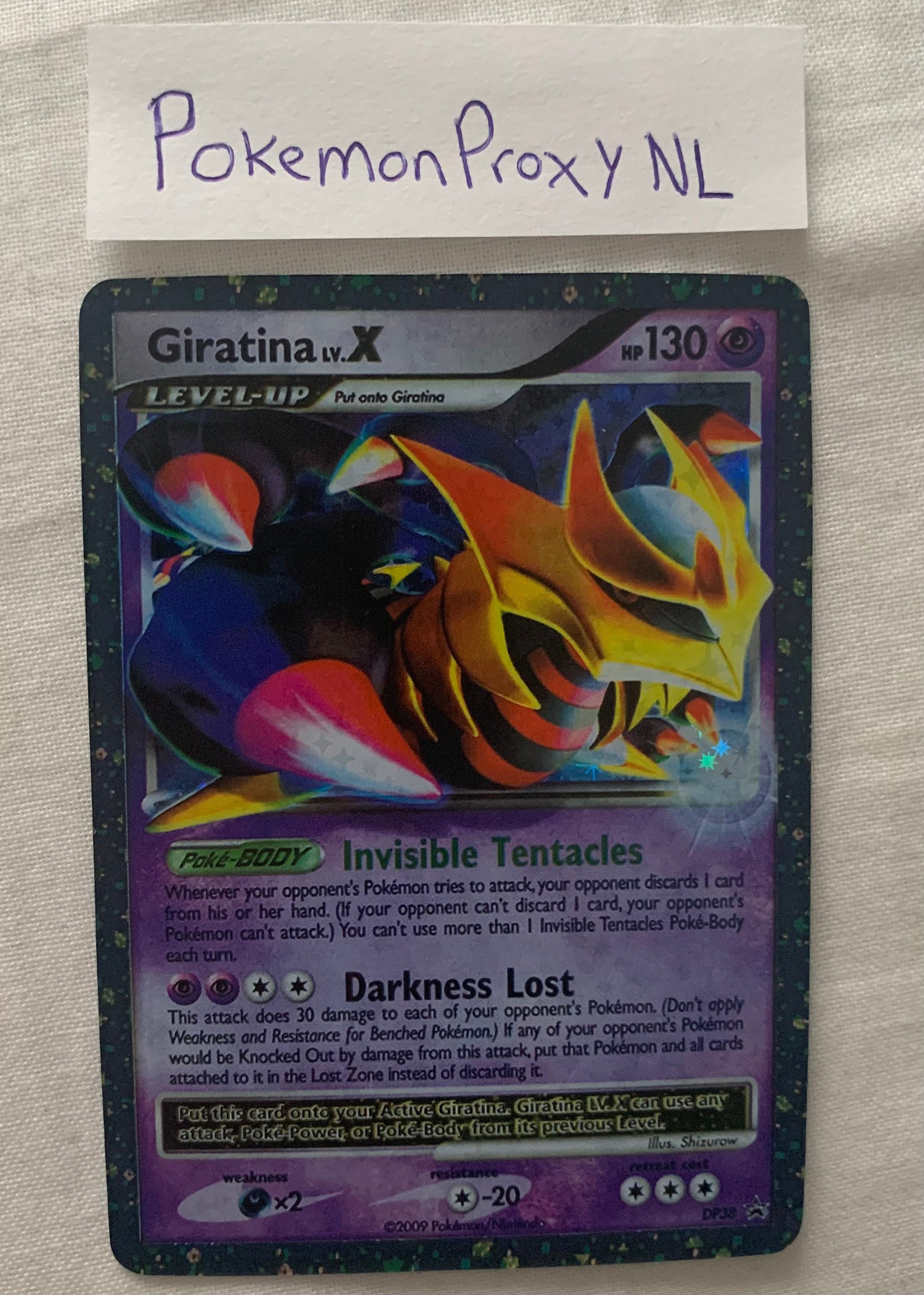 Pokemon Giratina lv.X DP38 FR LP