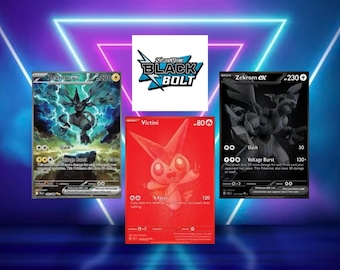 M ホワイト キュレム EX GX ポケモンカード - Etsy 日本