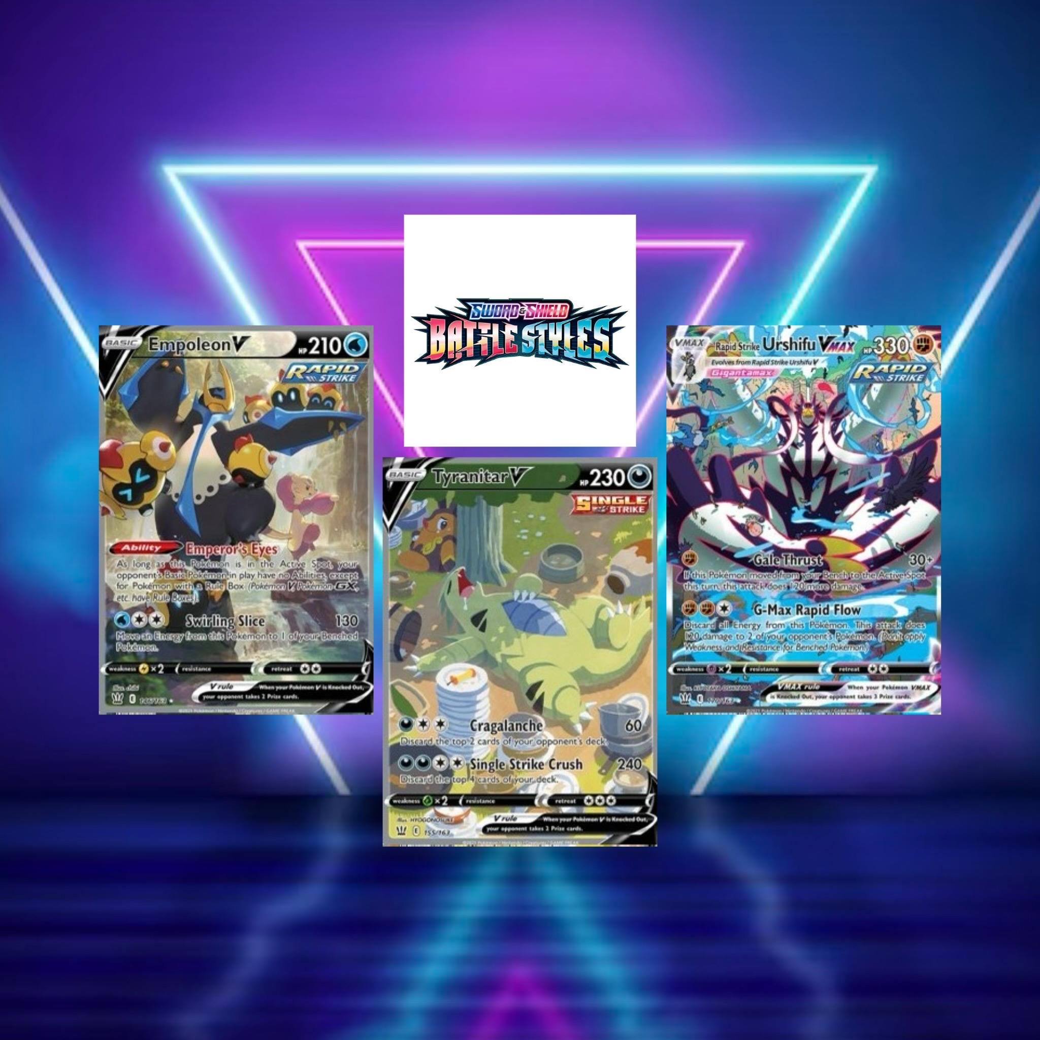 Battle Styles Set (BST) / 001/163 - 183/163 / 2021 / PROXY TCG Card(s) -  Etsy