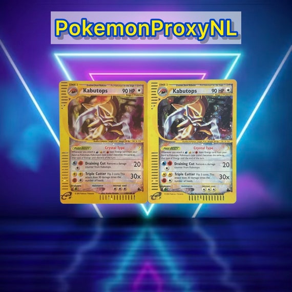Kabutops (crystal) / Skyridge / 150/144 / 2003 / PROXY Kabutops (crystal) / Skyridge / 150/144 / 2003 / PROXY