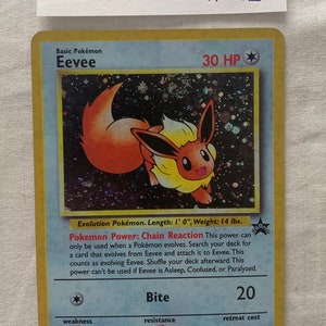 Pokemon Single Holo Card: Eevee #11 Black Star Promo