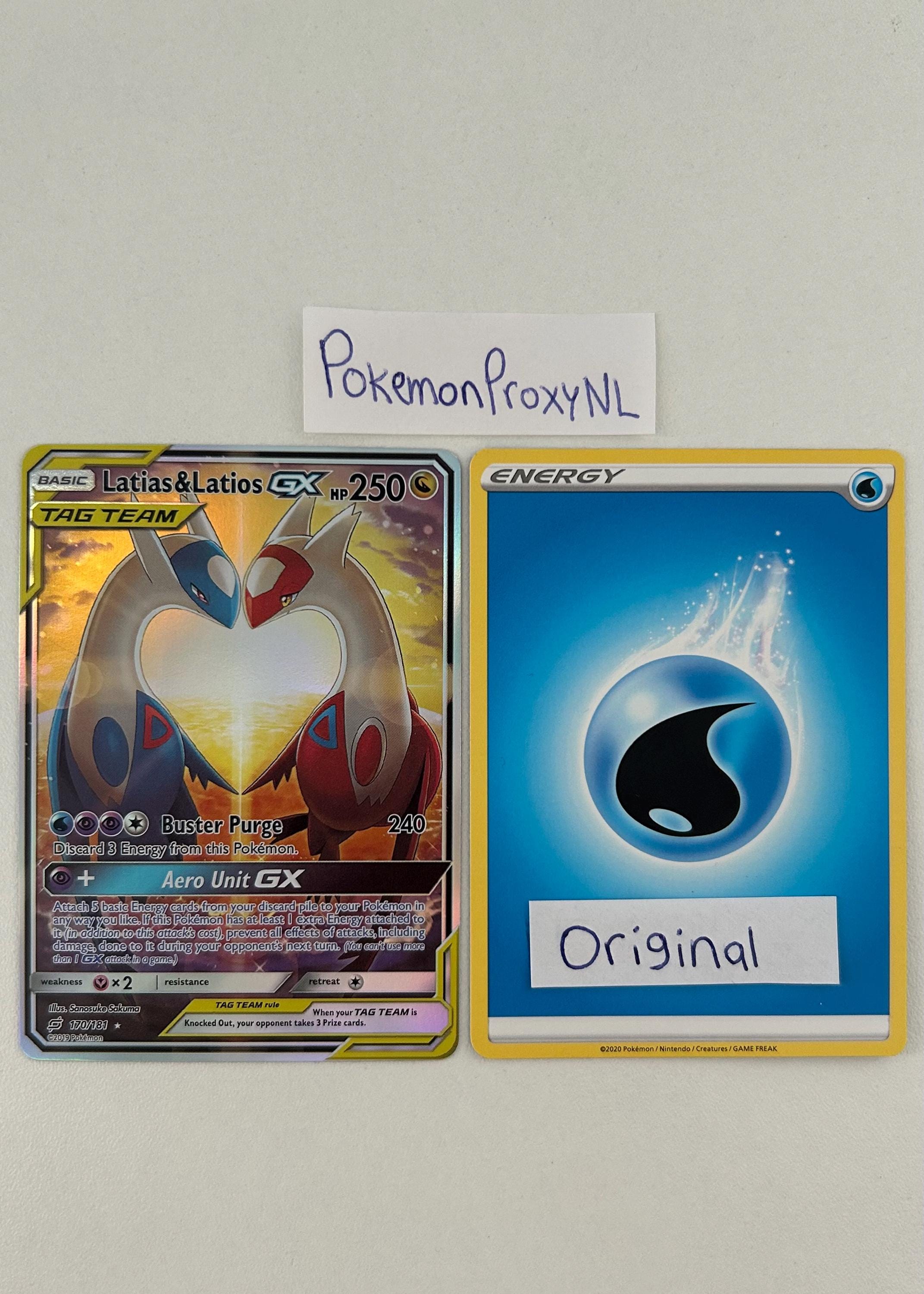 Latias&Latios GX 英語版170/181 Latias & Latios GX 170/181 Team Up Alternate Full Art Rare