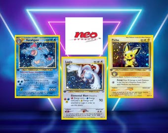 Neo Genesis-set (eerste editie) (N1) / 1/111 - 11/11/11 / 2000 / PROXY TCG-kaart(en)
