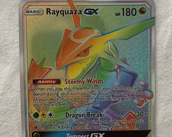 Rayquaza GX - 177/168 - Hyper Rare